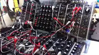 Quick test after rearranging my folding 5U modular