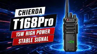 Chierda T168pro: 15Watt Rugged Design Radio Withstands Harsh Tests