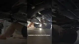 Install of the Manta 4&rdquo; S/S exhaust.  #short #manta #200series #landcruiser #4wdlife #exhaust #4x4