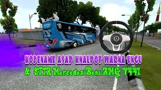 KODENAME ASAP KNALPOT UNGU & STIR MERCEDES BENZ AMG BUSSID V441