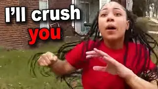 When Stupid Teen Karens Try to Fight Cops | Karens Getting Arrested #5