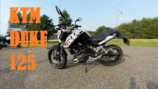 KTM Duke 125 ABS | Acceleration, Flyby, Soundcheck