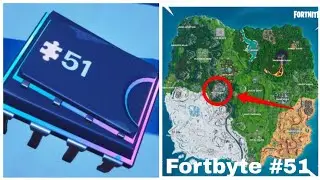 Fortnite Fortbyte #51 Acesible usando el gesto gallineo
