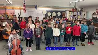 Glacier Valley Sings Alaska Flag Song 2nd Verse