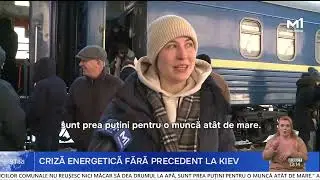 Mărturiile ucrainenilor care ajung cu trenul la Chișinău