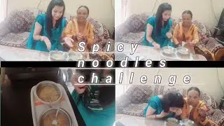 #Spicynoodles challenge || spicy food challenge|| #Preetikandari