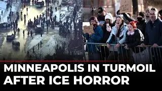 Anti-ICE Protest Live: Chaos On Minneapolis Streets After Fatal ICE Shooting | US Breaking News LIVE
