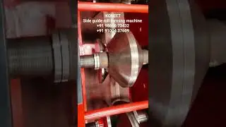 Side guide Roll forming machine,  Rolling Shutter +91 98666 73432 +91 91004 37609 #rollforming