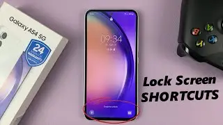How To Change Lock Screen Shortcuts On Samsung Galaxy A54 5G