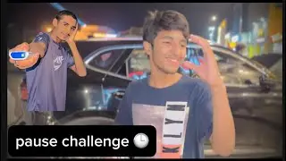 pause challenge for 24 hours! | watch full vlog☺️