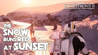 Rocket Trooper Holds The Line | Star Wars Battlefront 2 | Hoth Supremacy | 4K Full Match