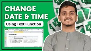 How to change date format using TEXT Function: Mastering Date Formatting with TEXT Function&nbsp;|&nbsp;Be10x