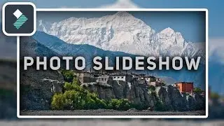 How to make a Slideshow Video in FILMORA 8.7.6