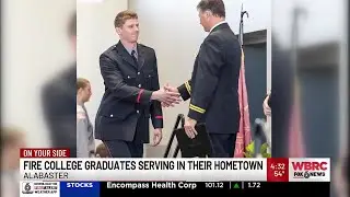 Alabaster Fire College graduates serving in their hometown