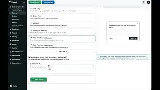 How To: Create a Post Purchase Survey