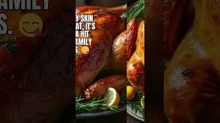 Herb-Roasted Turkey with Garlic & Fresh Herbs - Perfect for Holiday Feasts! 🍗