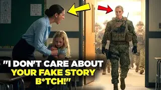Teacher Punished Girl Over Mom's SEAL Story - She Regreted It As Vet Mom Enters With Full Batallion