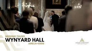 Amelia Lily & Eddie | Enchanted Winter Wedding Teaser at Wynyard Hall ❄️✨