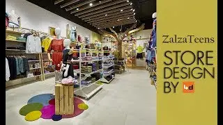 Zalza Teens Store Design By 4dimensions