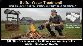 S16E02 - Demineralizing Air Stones in a Working Sulfur Water Remediation System