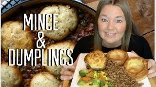 Mince and dumplings #mukbang #uk #foodie