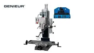45mm Max. Drilling Capacity 32mm End Milling Capacity Drilling and Milling Machine for Metal Parts
