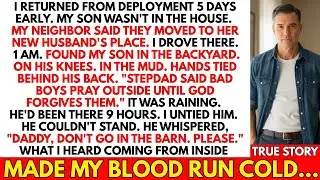 Returned From Deployment  Found Son Tied Up in Rain   Don't Go in the Barn, Daddy  Please
