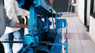Power Hacksaw Machine Working