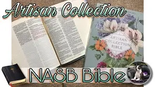 NASB Artisan Bible Review Sage Floral Leathersoft 1995 Text