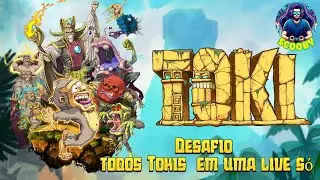 Todos os Tokis em uma live s&oacute; + Toki Remake no Hardest - Arcade - Mega drive - PC