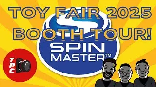 Toy Fair 2025 Spin Master Booth Tour!