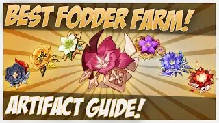 Get Max Level Artifacts With This Fodder Farm Easy! | Genshin Impact Artifact Farming Guide