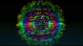 Rainbow nebula particle in second life