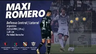 Maximiliano Romero - Defensa Central / Lateral / Volante - Chaco For Ever (Highlights 2025)