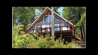 768 sq. ft. waterfront a-frame cabin for sale in tahuya, wa
