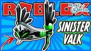 THE SINISTER VALK (Roblox) | A GREAT ITEM FOR A GREAT CAUSE