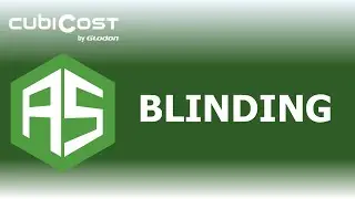 8. Quantity take-off for Blindings in Cubicost TASC #5DBIM #CUBICOST #TAS #TRB #DTC