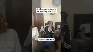Дедушка курит, а внук выходит из-под контроля 😲