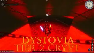 Roblox: Dystovia - Tier 2 Crypt! - Solo Gameplay