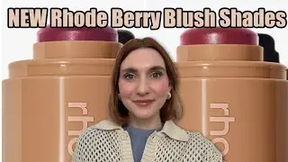 NEW Rhode Berry Blush Shades | Date Cake and Plum, EVERY shade swatched
