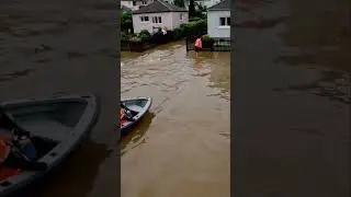 Flood in a Village #Shorts#VFX#Disaster#BuildingCollapse#EpicFail#ShortsDisaster