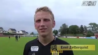 Intervju med EIKs nye danske spiss Emil Zetterquist, 21. juli 2016