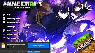 Sung Jin Woo UI For MCPE 1.21+ | Anime Boy UI For MCPE 1.21+ | BetMC UI For Minecraft Pocket Edition