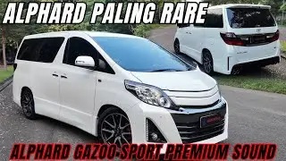 ALPHARD YANG TERLAHIR DENGAN VARIAN RACING ALPHARD GS PREMIUM SOUND 2013