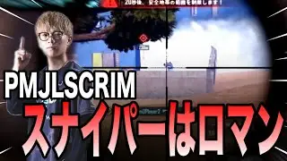 SCRIM!!! 夏だからSRで敵を倒すだけ【PUBG MOBILE】