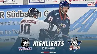 Highlights: 20. Saisonspiel - EHC Freiburg vs. Kassel Huskies