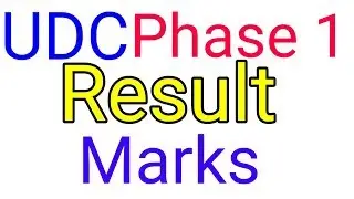 UDC PHASE 1 RESULT AND MARKS 2019||ESIC UDC & Steno 2019 Phase 1 Result & Marks