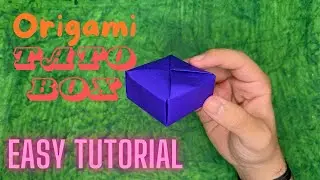 Origami Tato Box || Easy Tutorial