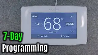 Emerson SENSI Touch ST75 | 7-DAY Programming Schedule | Digital WiFi Thermostat