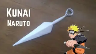 kunai Naruto - diy ninja weapon || paper kunai|| C4Craft ||